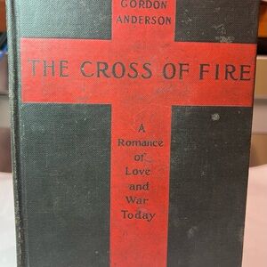 's 'The Cross of Fire' Black and Red Hardcover